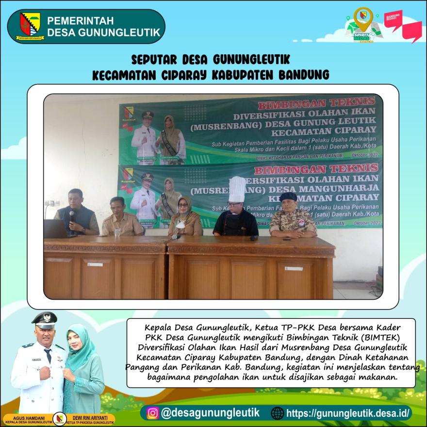 Bimtek Diversifikasi Olahan Ikan