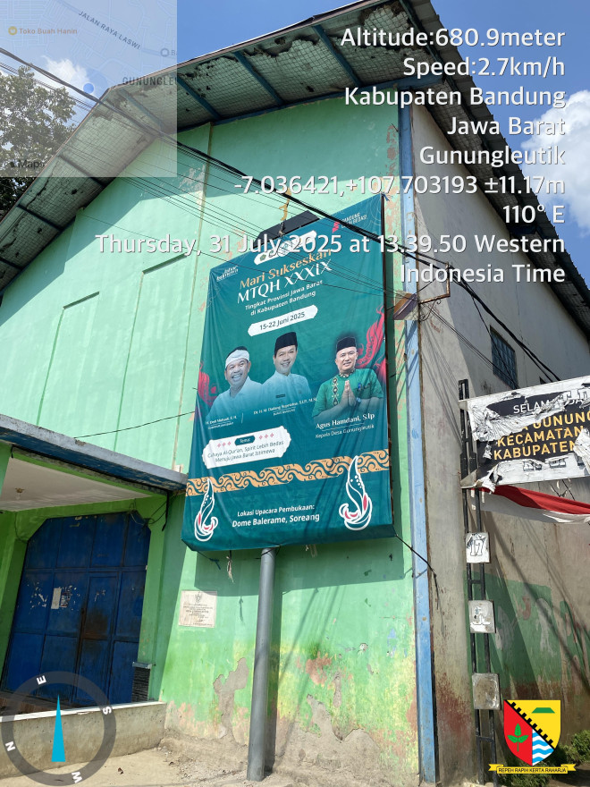 Pemasangan Konten Bilboard Desa