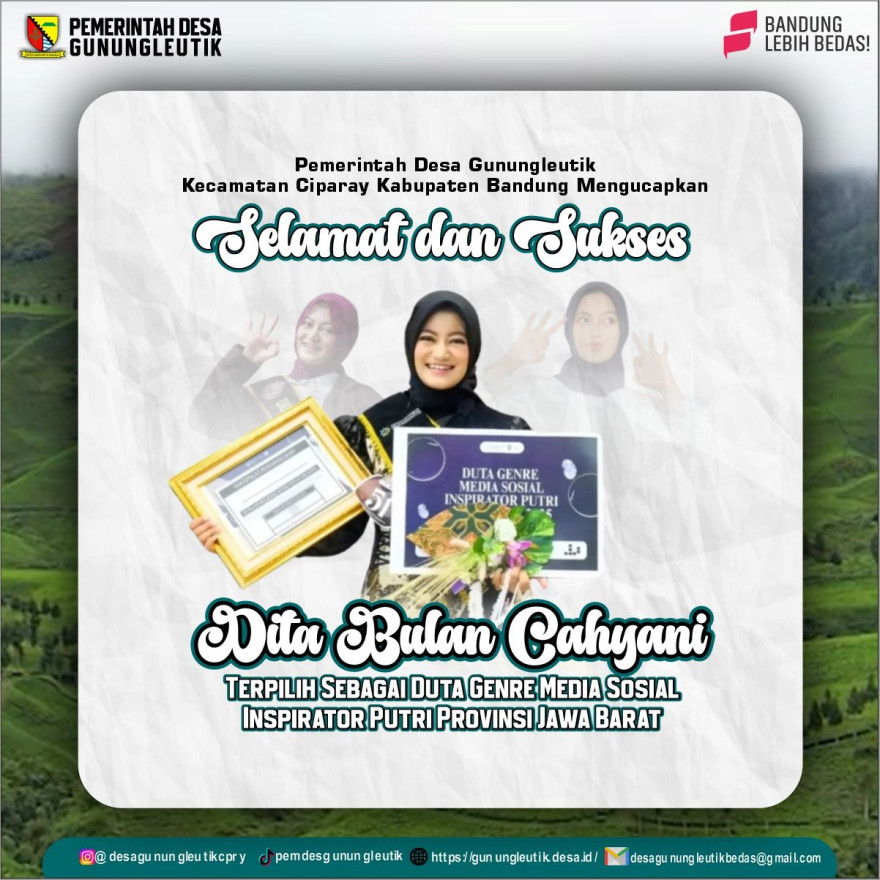 Selamat Dan Sukses Neng Dita