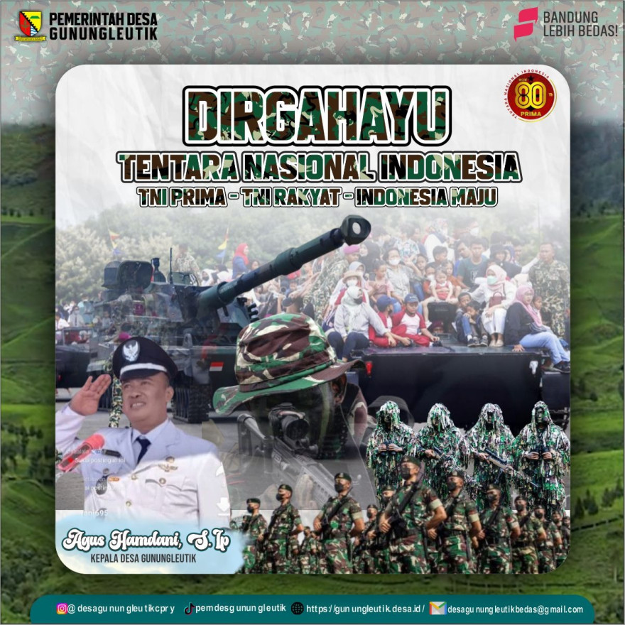 DIRGAHAYU TNI KE-80 TAHUN 2025